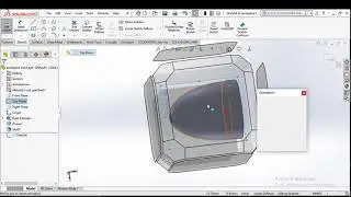 Dome feature in solidworks : solidworks dome command : best dome feature tutorial