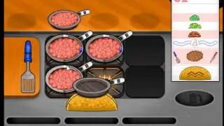 игра под названием papas tako mia