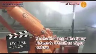 The hard facing & the Spray Plasma to transition of gas turbine