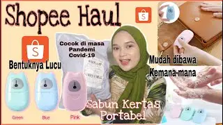 REVIEW SABUN KERTAS SEKALI PAKAI || COCOK DI MASA PANDEMI COVID19 INI #dirumahaja