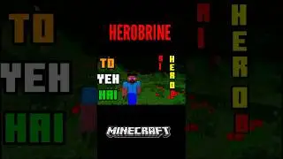 MINECRAFT But HEROBRINE wants to Kill Me....!!🔥😱