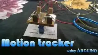 Arduino Motion tracker