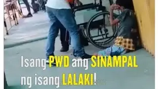 LALAKE PINAGMAMALUPITAN ANG ISANG PWD, nakakaawa naman