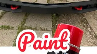 Silverado tow hook painting without removal#painting #paint#shortvideo