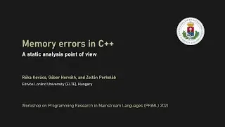 Memory Errors in C++ - A Static Analysis Point of View