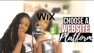 WHICH WEBSITE PLATFORM IS BEST FOR SELLING YOUR PRODUCTS | COMPARING WIX, SHOPIFY AND GODADDY 2022