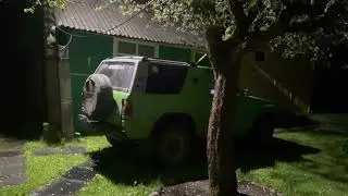 Приехал на дачу