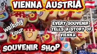 Shopping in the Souvenir Shop/Vienna Austria
