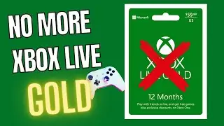 Xbox Live Gold is GOING AWAY!!! #xboxlivegold #gamepass