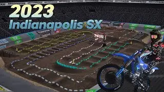 Round 9 - 2023 Indianapolis Supercross 450 Pro Main Event | MX Simulator
