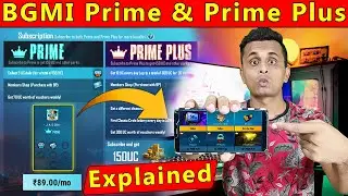 How To Buy BGMI Prime and Prime Plus Membership | BGMI Prime Membership | BGMI Prime Plus Membership
