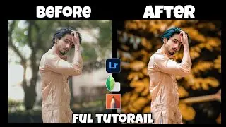 Photo Editing Full Tutorial 2021 | 3d Editing New Trick | Dark Yellow Tone Effect | JP Editz