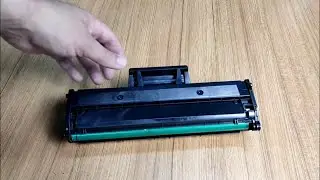 How to refill laser printer toner in a simple way, how to refill laser printer toner