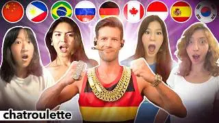💥POLYGLOT RAP BATTLE 🥨German VS Brazilian girl