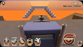 Играю в Turbo Dismount отличные падение!!!