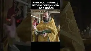Христос пришел чтобы соединить нас с Богом. Священник Валерий Сосковец  #жизнь