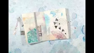 Serendipity Art Journal Collage Flip