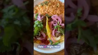 DATE 💕 NIGHT Meal • YouTube #Shorts