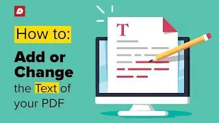 How to Add or Change the Text of your PDF with PDF Extra
