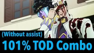 1,006 Damage Solo Part 4 Jotaro Time Stop TOD | All Star Battle R