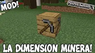 DIMENSION MINERA! Minecraft 1.19.2 MOD ADVANCED MINING DIMENSION!