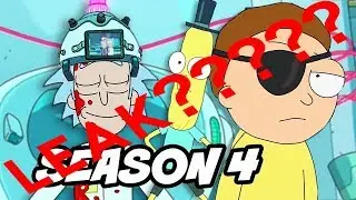 Rick and Morty Season 4 Opening Sequence LEAKED?!?