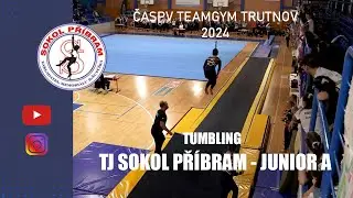 ČASPV Teamgym Trutnov 2024 │TJ Sokol Příbram - Junior A│Tumbling