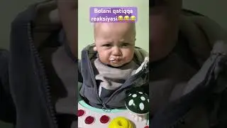Bolani qatiqqa reaksiyasi 😂