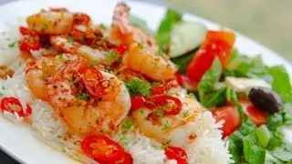 Chili Shrimp / Chilli Prawns - Recipe Video