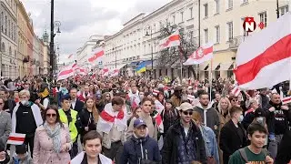 Жыве Беларусь! Слава Україні! Варшава, Дзень Волі 2023