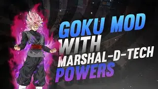 Goku mod with Marshal-D-Tech Powers || Goku mod for gta sa android || Dragon Ball z gta sa android