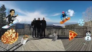 The House of Eternal Return - Snowboarding - Pizza - Meow Wolf - Santa Fe, NM.