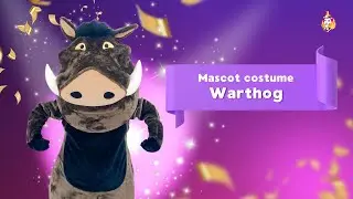 Warthog Mascot Costume