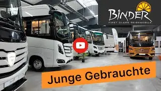 Junge Gebrauchte von Binder First Class Reisemobile.