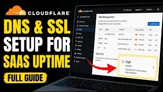 How to configure Cloudflare DNS and SSL for SaaS uptime - Full Guide
