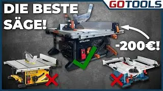 This table saw really surprised us – Evolution R255TBL+ in the endurance test