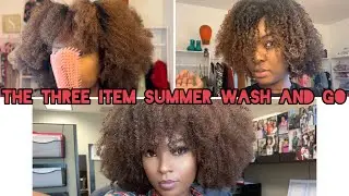 Three Item DEFINED SUMMER WASH AND GO 