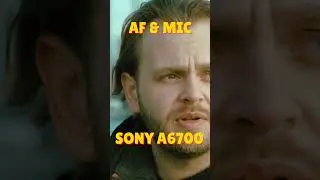 Internal mic sound and AF: Sony A6700 vs Fujifilm X-S20 test
