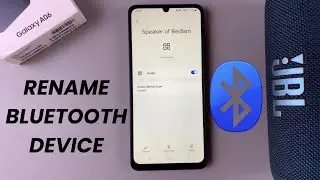 How To Rename  Bluetooth Device On Samsung Galaxy A06