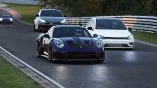 GT3 RS DOMINATES all the cars on Nordshleife / Assetto Corsa / T300