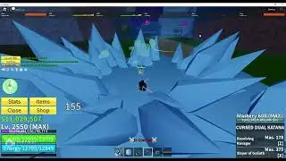[Godhuman + ice + CDK ] blox fruit sword main combo