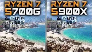Ryzen 7 5700G vs Ryzen 9 5900X Benchmarks – 15 Tests 🔥