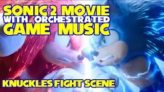 Sonic 2 Movie with Game Music - Sonic VS Knuckles Fight Scene