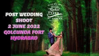 Post Wedding Shoot ❤️| Ek Tu Hi Yaar Mera Golconda Fort , Hydrabad