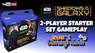 Star Wars Unlimited: Shadows of the Galaxy 2-Player Starter Set Gameplay