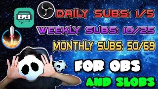 How to Add a Sub Goal using OBS Studios or Streamlabs OBS on Twitch