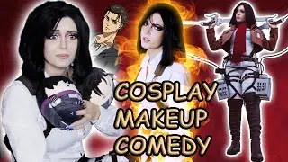 Transforming into Mikasa Ackerman and assembling the harness (through pain and suffering)