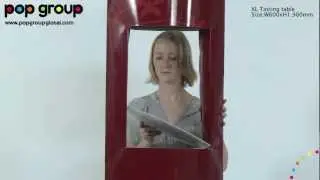 XL Tasting Table - Pop Group Patented Pop Up Displays