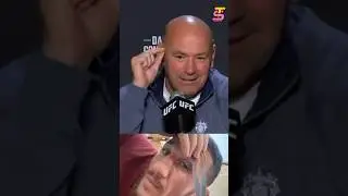 Dana White reacts to Merab Dvalishvili removing his stitches✂️😅 #danawhite #ufc #mma #ufcnoche