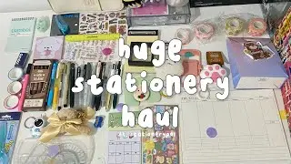 🌻 huge stationery haul ft. stationery pal + INTERNATIONAL GIVEAWAY !